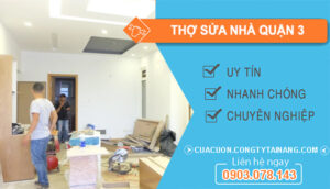 dịch vụ Thợ Sửa Nhà Quận 3