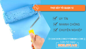 dịch vụ Thợ xây tô Quận 12