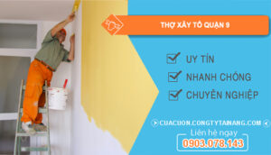 DỊCH VỤ Thợ xây tô Quận 9