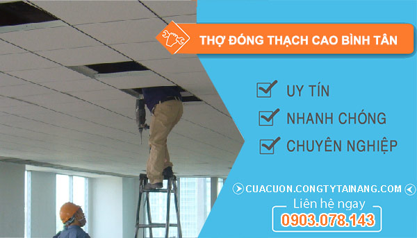 Thợ Đóng Thạch Cao Bình Tân