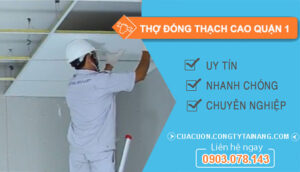 Thợ Đóng Thạch Cao Quận 1