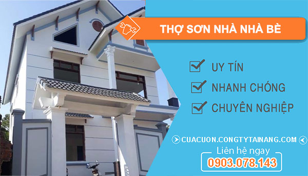 Thợ Sơn Nhà Nhà Bè