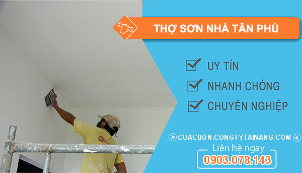 Thợ Sơn Nhà Tại Tân Phú