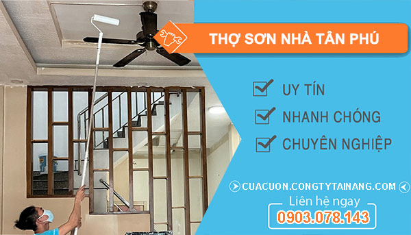 Thợ Sơn Nhà Tân Phú