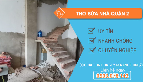 Thợ sửa nhà quận 2
