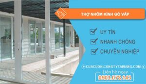 tìm thợ nhôm kính gò vấp