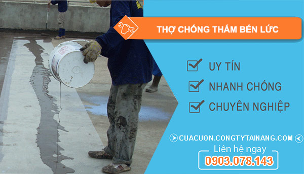 dịch vụ Thợ Chống Thấm Bến Lức