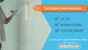 dịch vụ Thợ Chống Thấm Cần Giuộc