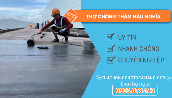 dịch vụ Thợ Chống Thấm Hậu Nghĩa