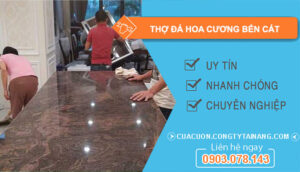 dịch vụ Thợ đá hoa cương Bến Cát