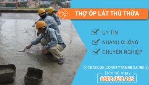 dịch vụ Thợ Ốp Lát Thủ Thừa