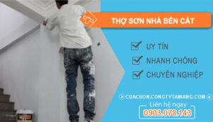 dịch vụ Thợ Sơn Nhà Bến Cát