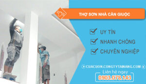 dịch vụ Thợ Sơn Nhà Cần Giuộc