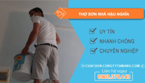 dịch vụ Thợ Sơn Nhà Hậu Nghĩa
