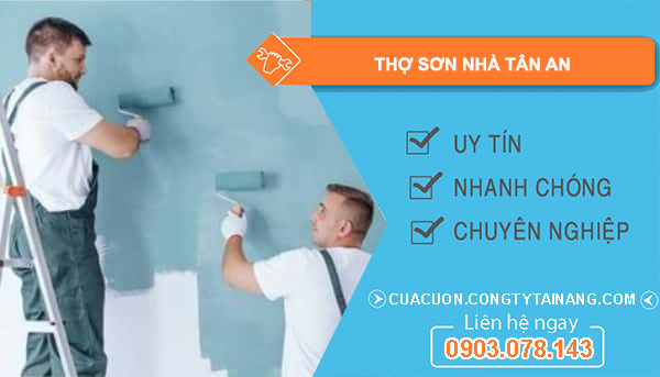 dịch vụ Thợ Sơn Nhà Tân An