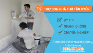 dịch vụ Thợ Sơn Nhà Tân Uyên
