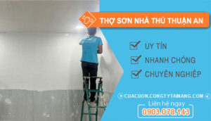 dịch vụ Thợ Sơn Nhà Thuận An