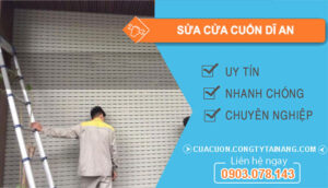 Sửa Cửa Cuốn Dĩ An