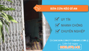 Sửa Cửa Kéo Dĩ An