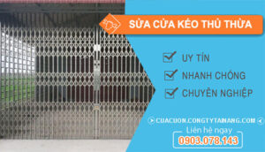 Sửa Cửa Kéo tại Thủ Thừa