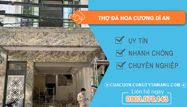 Thợ đá hoa cương Thuận An
