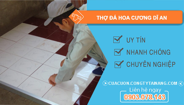 Thợ đá hoa cương tại Thuận An