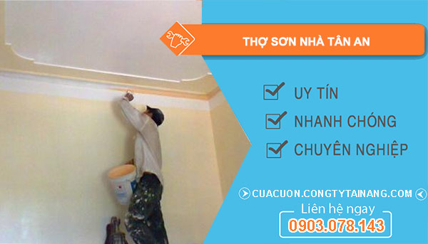Thợ Sơn Nhà tại Tân An