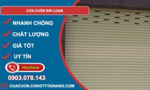 các dòng cửa cuốn đài loan