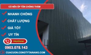 có nên ốp tôn chống thấm không vì sao