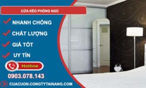 cửa kéo phòng ngủ