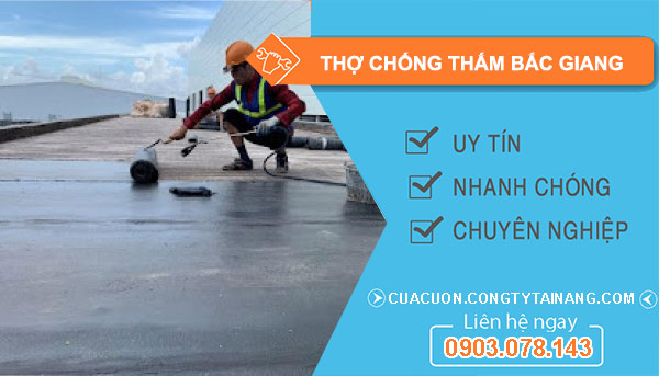 dịch vụ Thợ Chống Thấm Bắc Giang