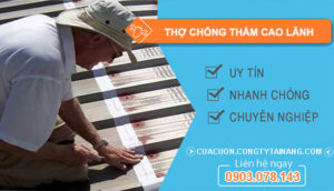 dịch vụ Thợ Chống Thấm Cao Lãnh