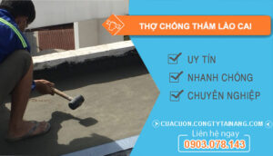 dịch vụ Thợ Chống Thấm Lào Cai