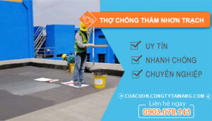 dịch vụ Thợ Chống Thấm Nhơn Trạch