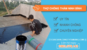 dịch vụ Thợ Chống Thấm Ninh Bình