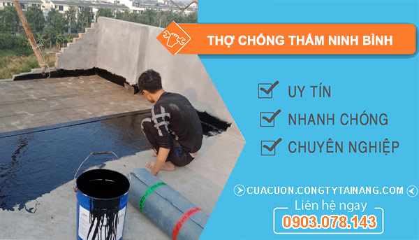 dịch vụ Thợ Chống Thấm Ninh Bình