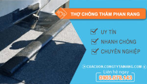 dịch vụ Thợ Chống Thấm Phan Rang