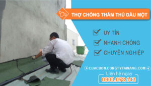 dịch vụ Thợ Chống Thấm Thủ Dầu Một