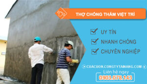 dịch vụ Thợ Chống Thấm Việt Trì