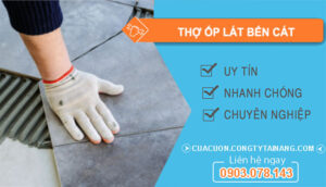 dịch vụ Thợ Ốp Lát Bến Cát