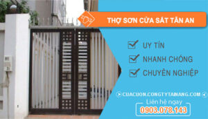 dịch vụ Thợ Sơn Cửa Sắt Tân An