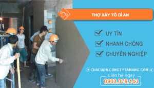 dịch vụ Thợ Xây Tô Dĩ An