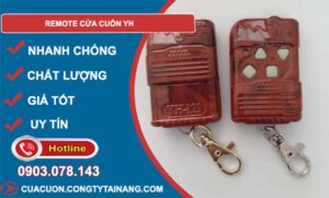 remote cửa cuốn yh