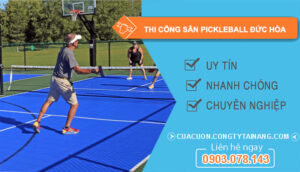 Thi Công Sân Pickleball Đức Hòa