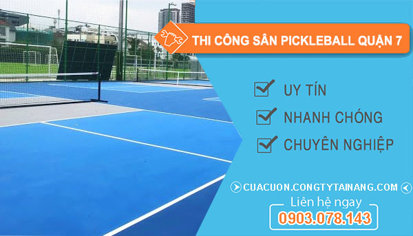 Thi Công Sân Pickleball Quận 7