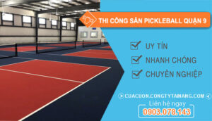 Thi Công Sân Pickleball Quận 9