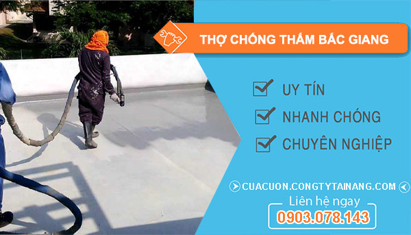 Thợ Chống Thấm Bắc Giang