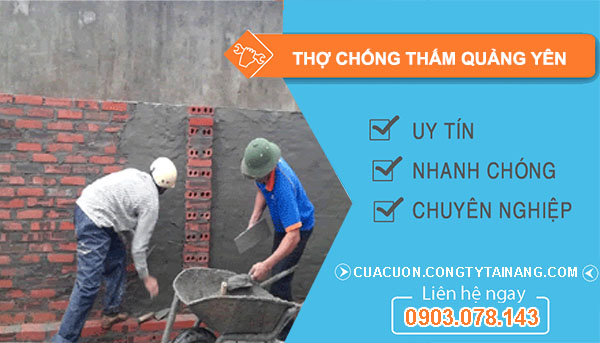 Thợ Chống Thấm tại Quảng Yên