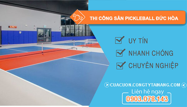 thợ Thi Công Sân Pickleball Đức Hòa