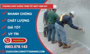 tìm các phương pháp chống thấm tốt nhất hiện nay